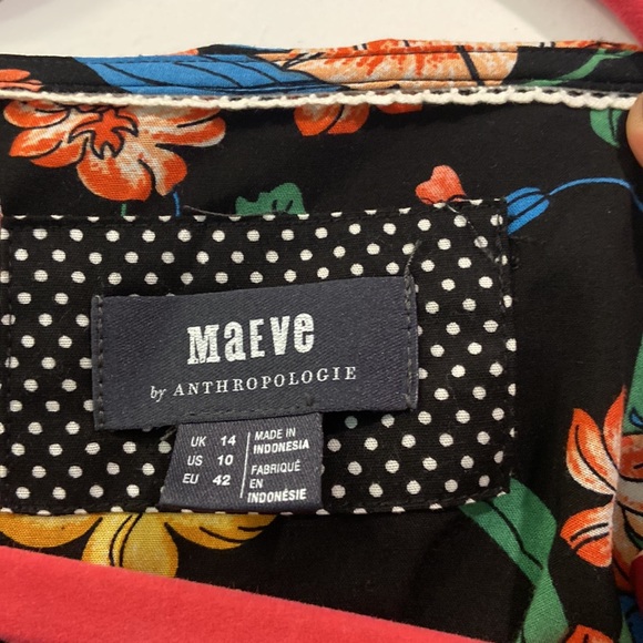 Anthropologie - Maeve - Bloedel Floral Butterfly Dress - Picture 10 of 17